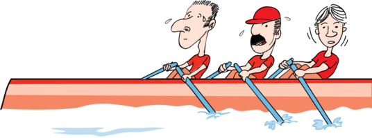 canoe sprint vector