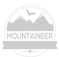 insignia de montaña vector