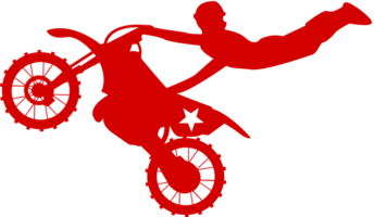 motocross freestyle vector