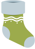 Christmas stocking decoration vector