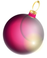 Christmas decoration ball vector