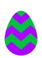 decoración de huevos de pascua vector