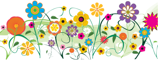 Flower decoration vector