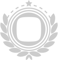 decoración retro emblema vector