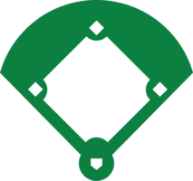 Baseball diamond vector