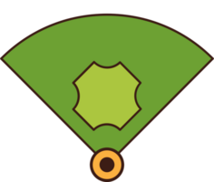 diamante de beisbol vector