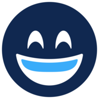 Emoji face smile vector