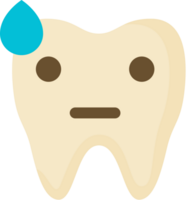 diente emoji vector