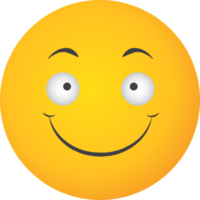 emoji cara amarilla sonrisa vector