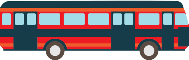 shuttle bus vector