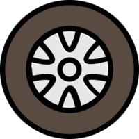 car wheel vector