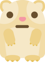 Emoji guinea pig neutral vector