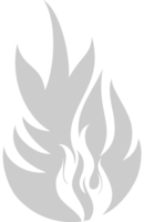 Burning flame vector