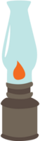 Gas lamp vector