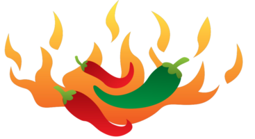 Super hot chilli vector