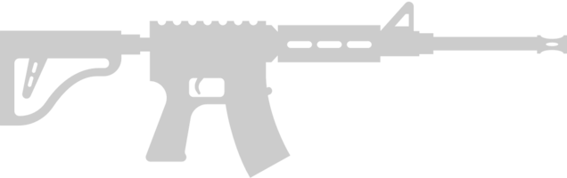 machine gun vector