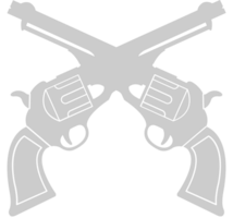 cross gun vector