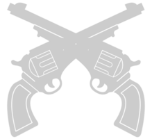 cross gun vector