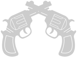 cross gun vector