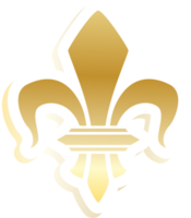 fleur Delaware lis oro vector