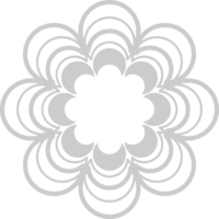 Flower outline vector