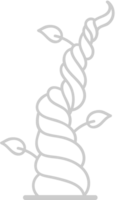 Beanstalk Plant vector