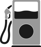 gas station vector