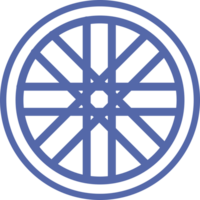 spoked wheel vector