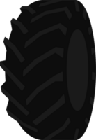 tractor tire vector