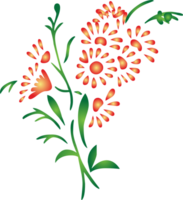 flor de verano vector