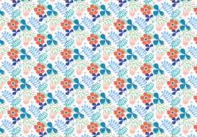 Flower pattern vector