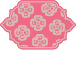 Etiquetas flower vector