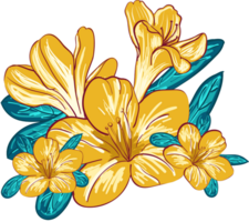 Bunch of flower vector