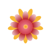 Polynesian flower vector