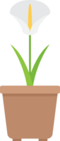 Flower pot vector