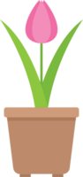 Flower pot vector