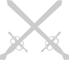cross sword vector