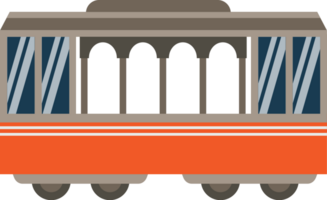 carriage subway vector