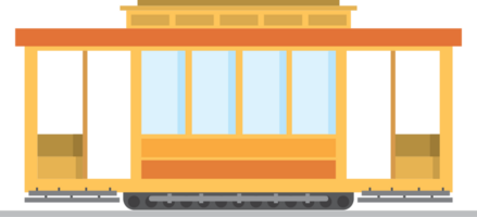 carriage subway vector