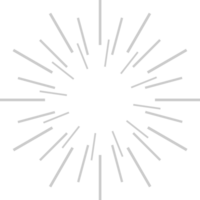 Geometric sunbrust  vector