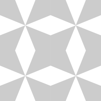 cuadrado de patrón geométrico vector