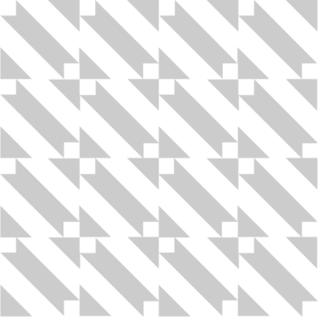 cuadrado de patrón geométrico vector