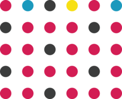 Geometry dot pattern vector