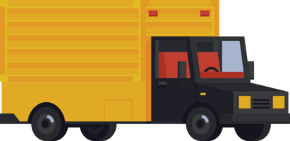 box truck vector