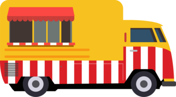 food truck vector