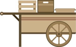 food trailer vector