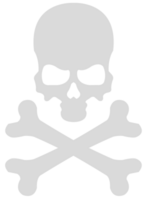 skull and bones vector