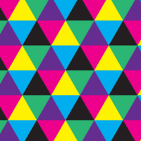 Geometric square pattern vector