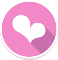 Heart icon  vector