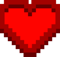 Heart Pixelate vector